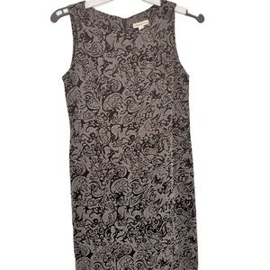 Coldwater Creek Black and White Tweed Dress